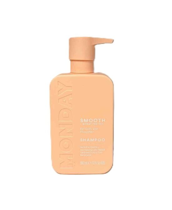 Monday Smooth + Wheat Protein šampūns cirtainiem un sprogainiem matiem